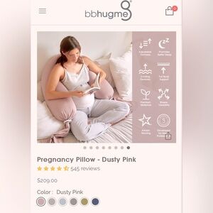 Bbhugme pregnancy pillow